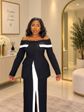 Power play blazer skirt set