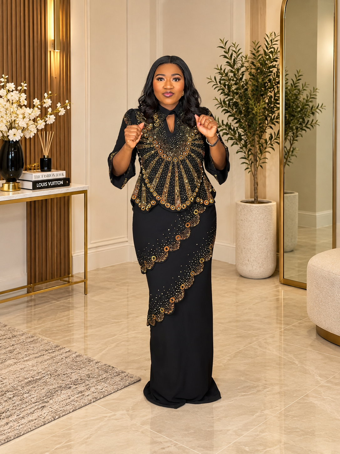Layered Elegance Dress