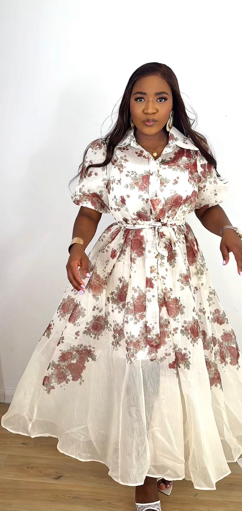 Cerulean Petal Dress