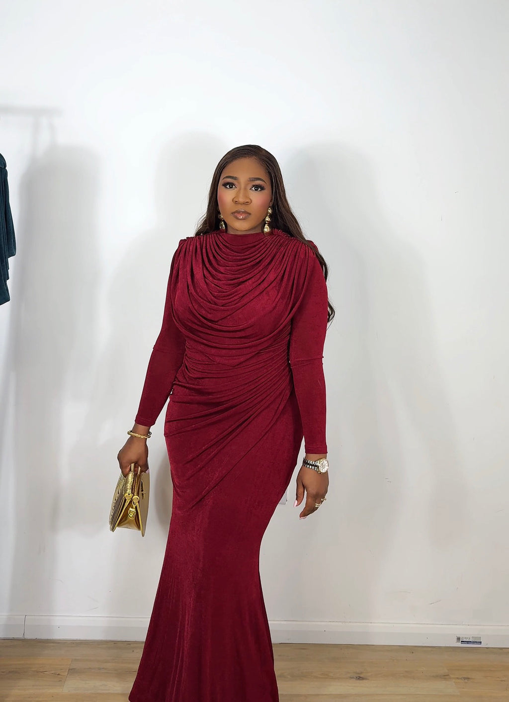 Aphrodite Velvet Dress