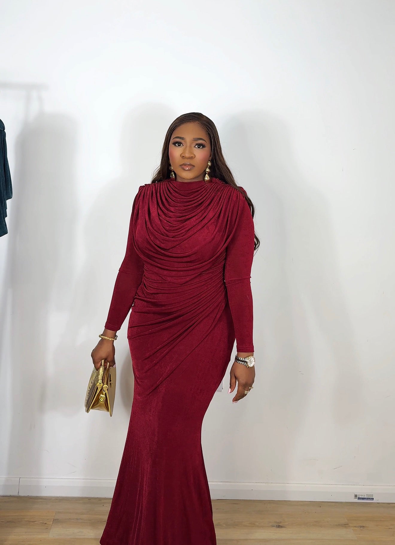 Aphrodite Velvet Dress