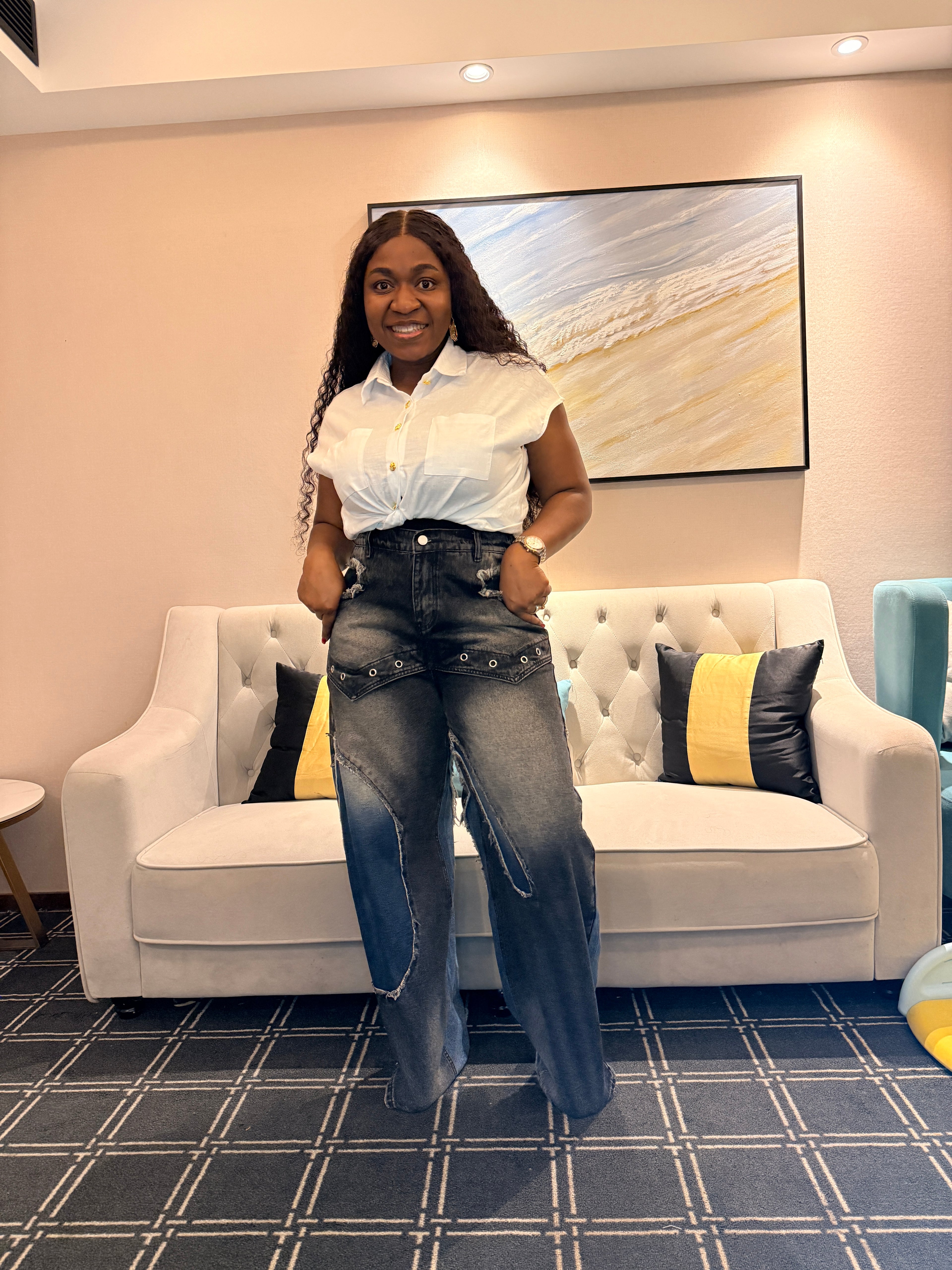 Fierce Stud Jeans