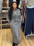 Cluster Pearl Jean Dress