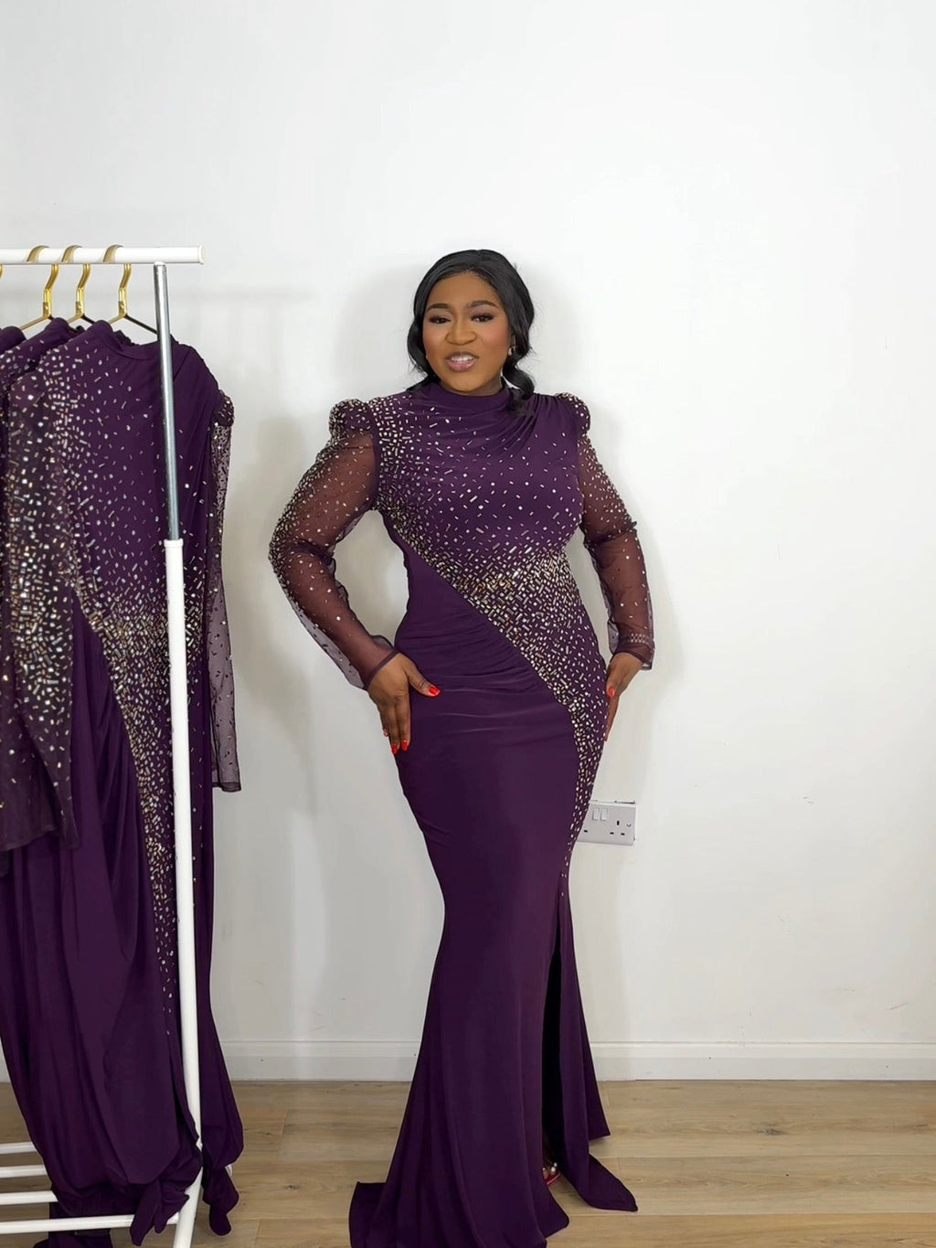 Elite Purple Dress