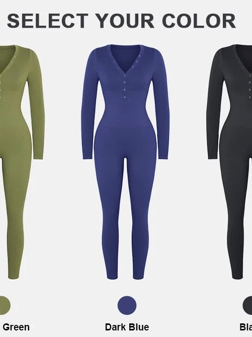 Buttoned Jumpsuit