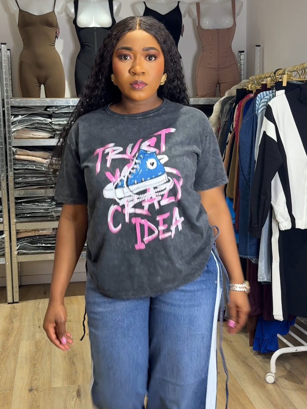 Trust your crazy idea T-shirt top