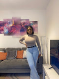 Long Sleeve Turtle Neck Bodysuit