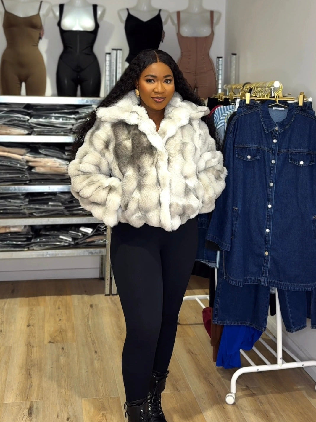 Glacier Faux Fur Jacket