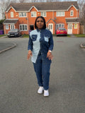 2pcs Mixed Denim