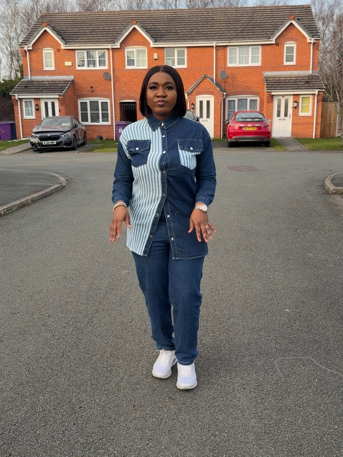 2pcs Mixed Denim
