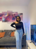 Long Sleeve Offshoulder Bodysuit