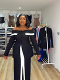 Power play blazer skirt set