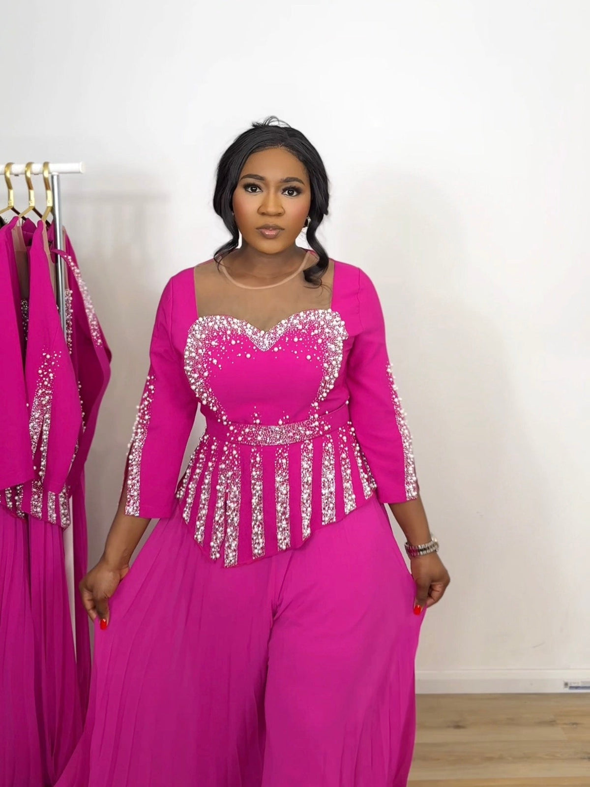 Glam Crystal Jumpsuit