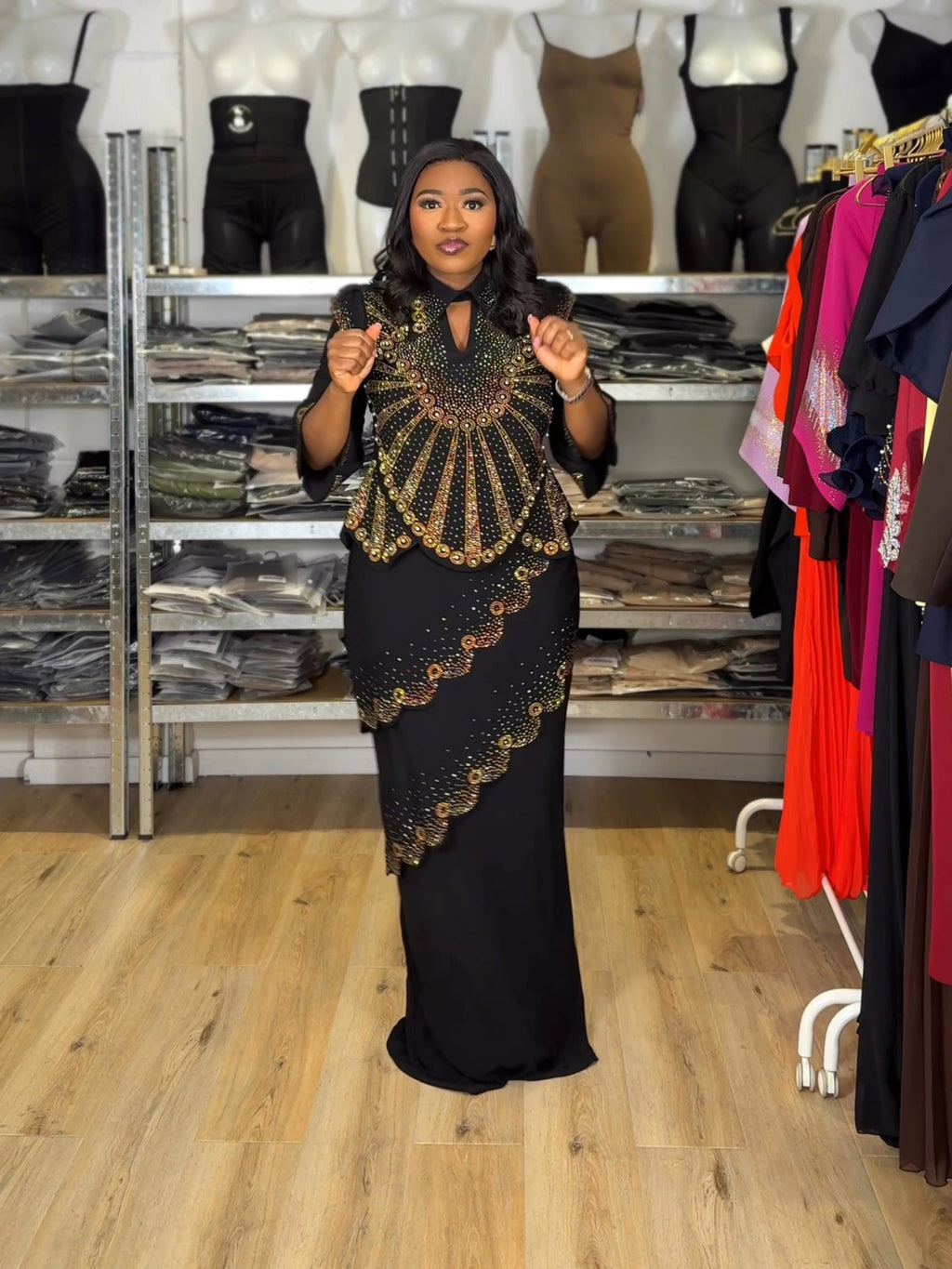 Layered Elegance Dress