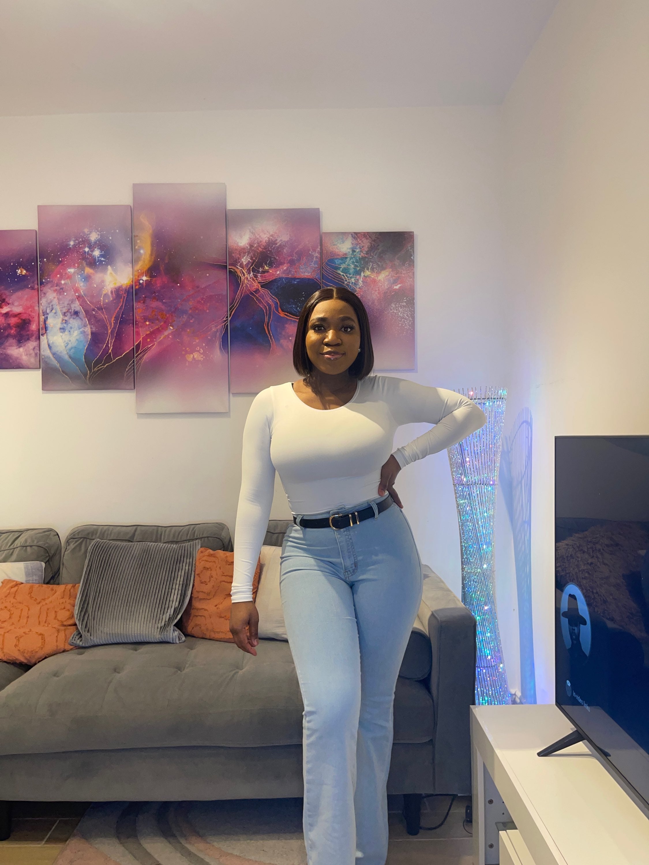Round Neck Long Sleeve Bodysuit