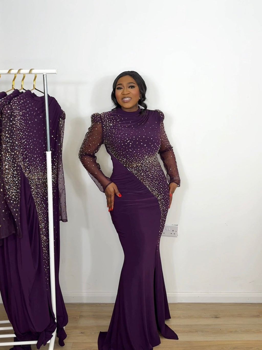 Elite Purple Dress
