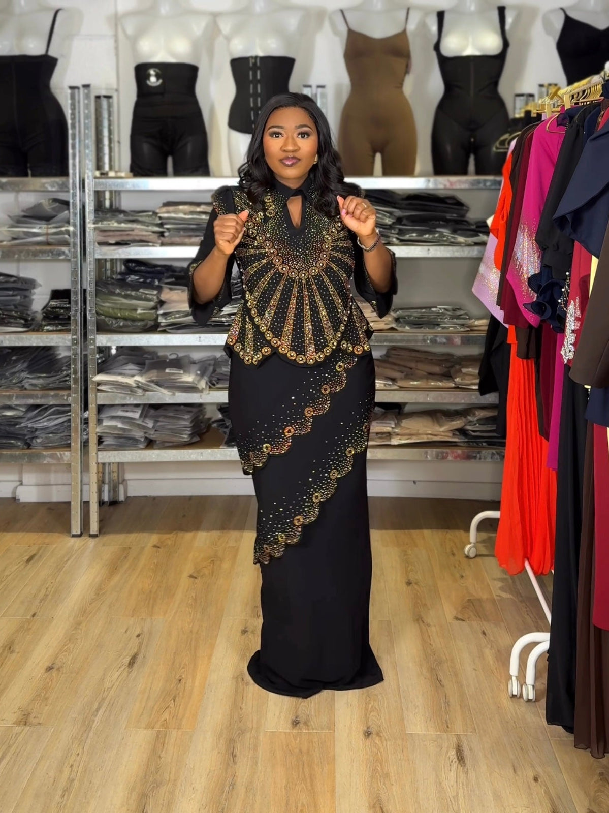 Layered Elegance Dress