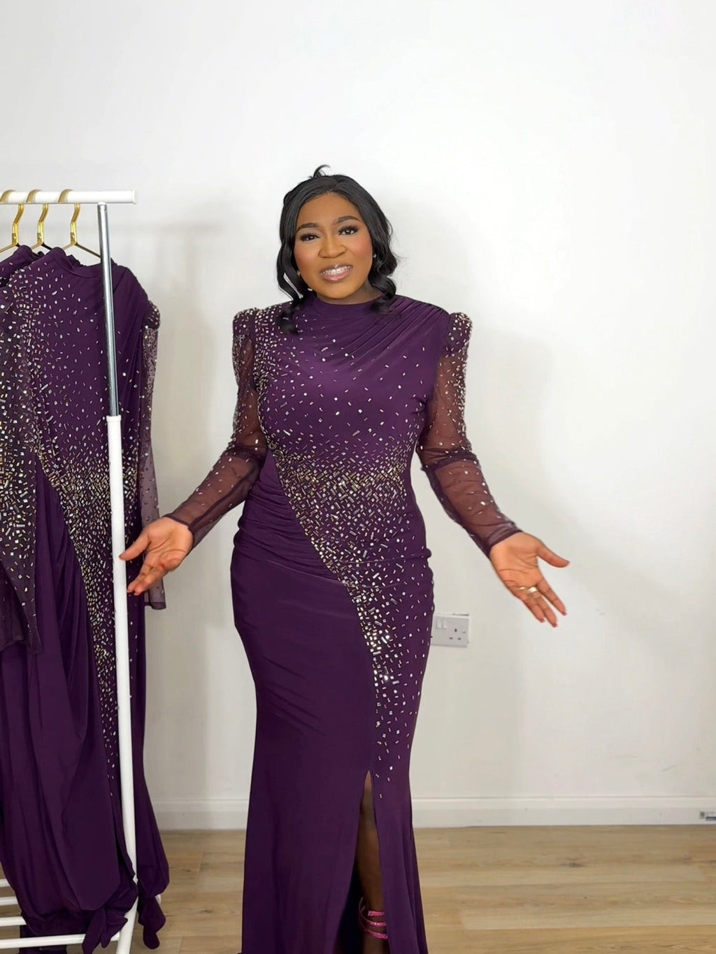 Elite Purple Dress