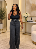 The Signature Wide-Leg Jeans