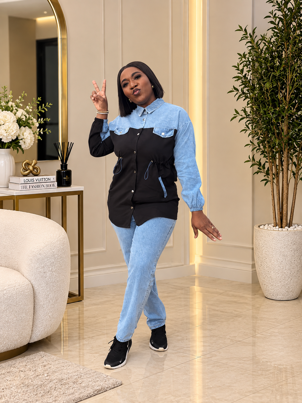 2pcs Slay Denim